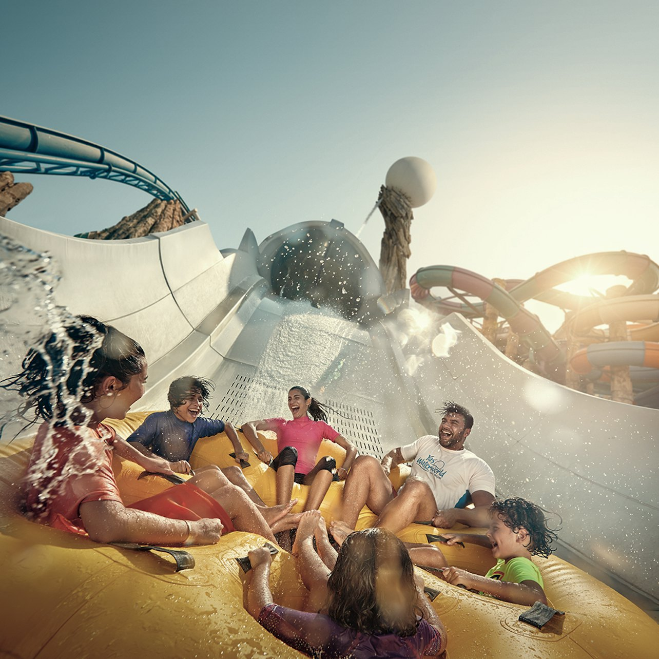 Dive into a world of excitement at Yas Waterworld where friends and family enjoy splash-filled adventures together creating unforgettable memories beneath the sun. Experience fun attractions for all ages!